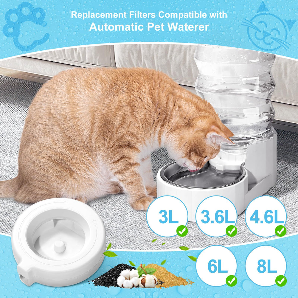 Filtre YOIHABV triple filtration, capture cheveux et impuretés pour eau plus propre.