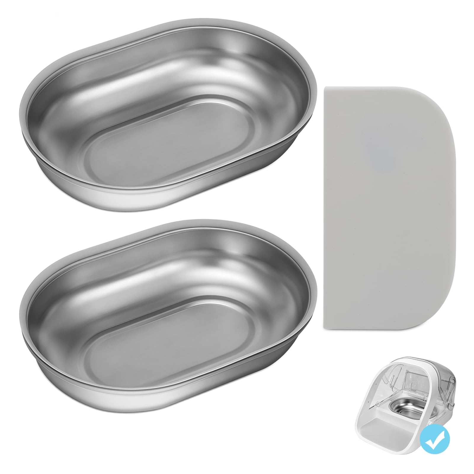 YOIHABV: bols en inox SUS304 et tapis silicone, préservent la fraîcheur des aliments.