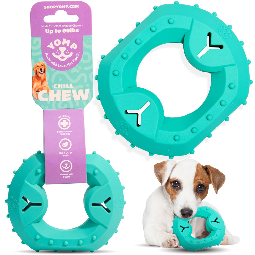 ChillChew de Yomp – jouet chien froid pour rafraîchir après l'effort.