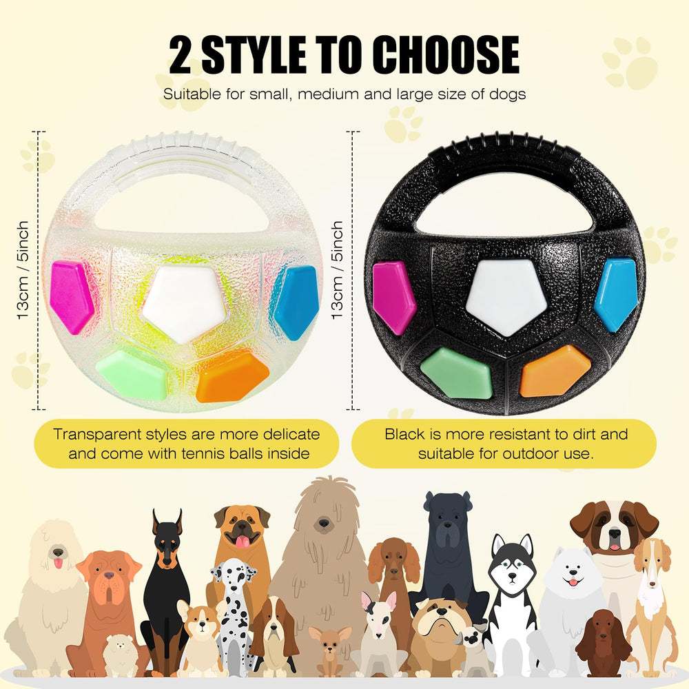 YOOGAO Pet balle-chien-materiaux-sans-toxicite, sûre pour les jeux quotidiens.