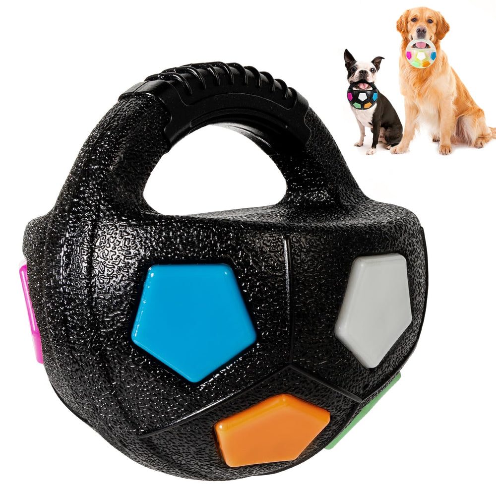 YOOGAO Pet balle-chien-poignee-kettlebell, facilite les lancers et le rapport des jeux.