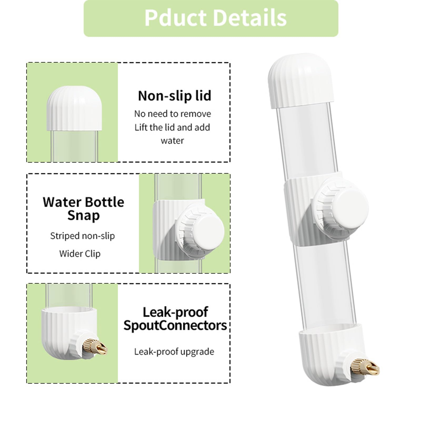 YOOSO WING capacité 280 ml adaptée pour petits et moyens oiseaux