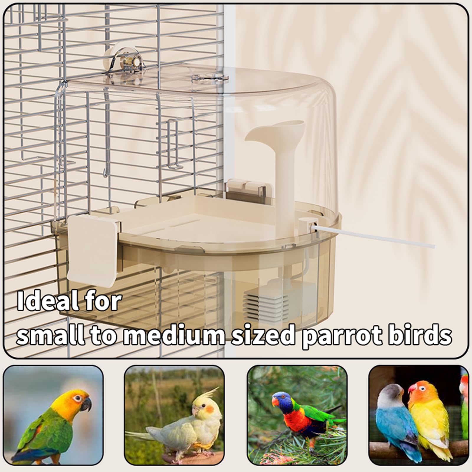 YOOSO WING matériau ABS durable et design transparent.