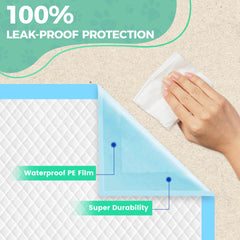 Coussinets YOPETKI XL 28x34 absorbants rapidement, surfaces propres.