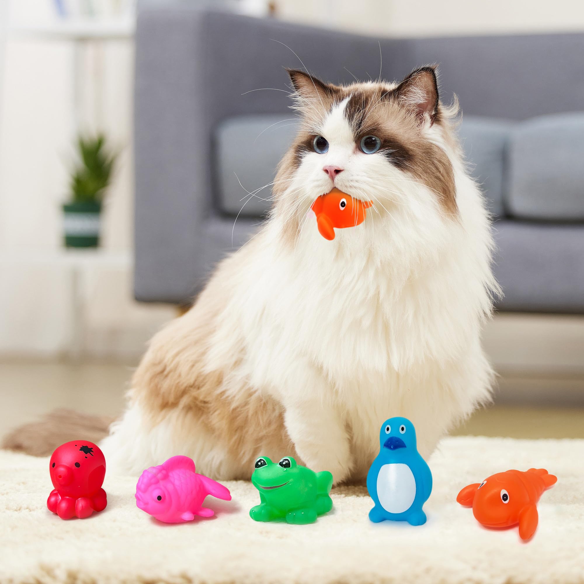 Yopetox chat chasse eau: activation de l'instinct et mouvement