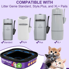 Sacs Yopinat jumbo pour chien, gestion pratique des déchets et odeurs.