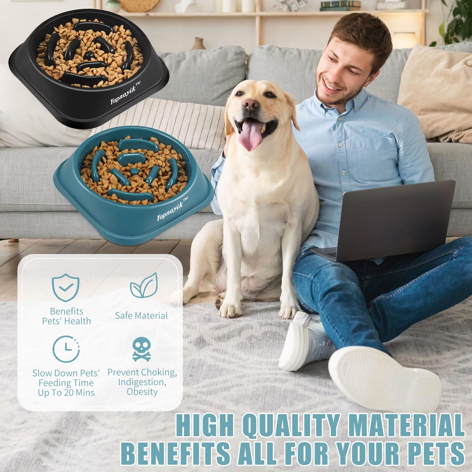 Bol en PP et nettoyage facile – entretien rapide avec Yopnoyik.
