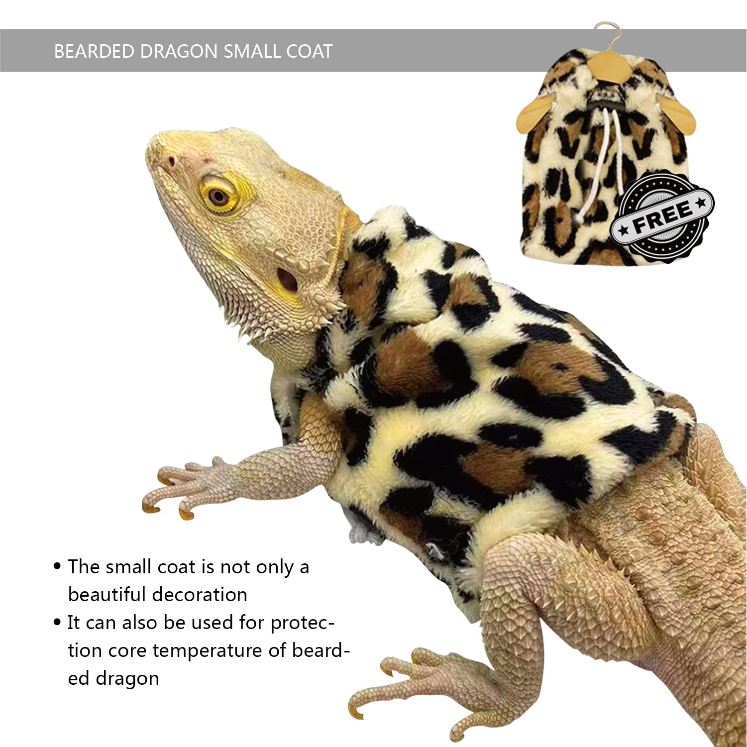 Ensemble complet dans le pack Yosadol, idéal comme cadeau pour reptiles.