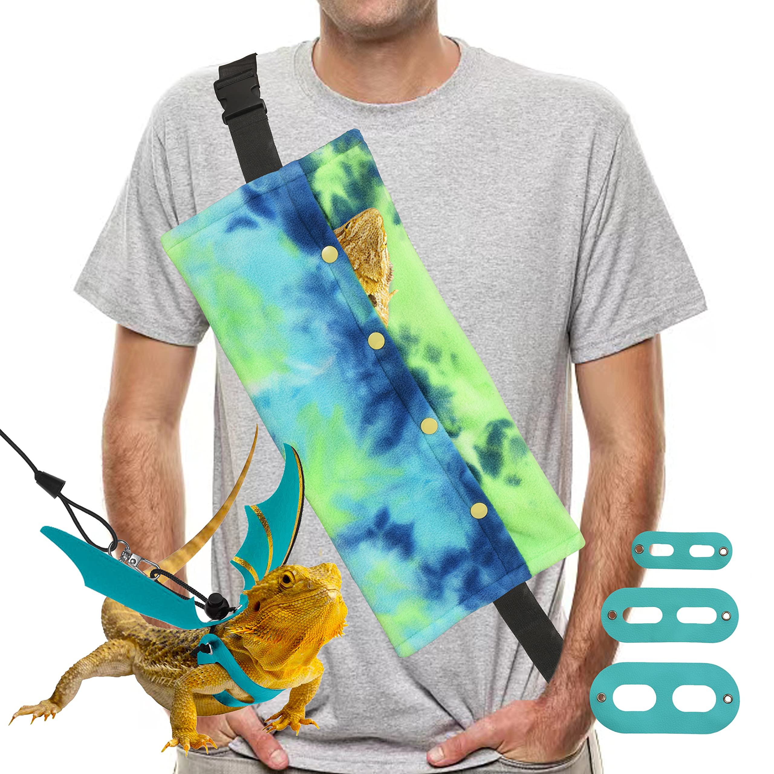 Porte-dragon-barbu bleu Yosadol, voyage sûr et confortable.