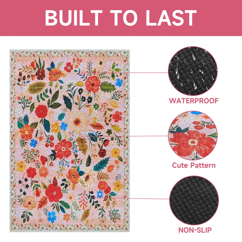 YOSEPATI Tapis Litière Chat – nettoyage rapide et facile