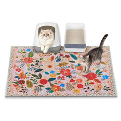 YOSEPATI Tapis Litière Chat – vue haute, capture efficace des granulés
