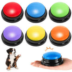 Youeon: ensemble de boutons d'enregistrement, parfait pour communication ludique avec animaux.