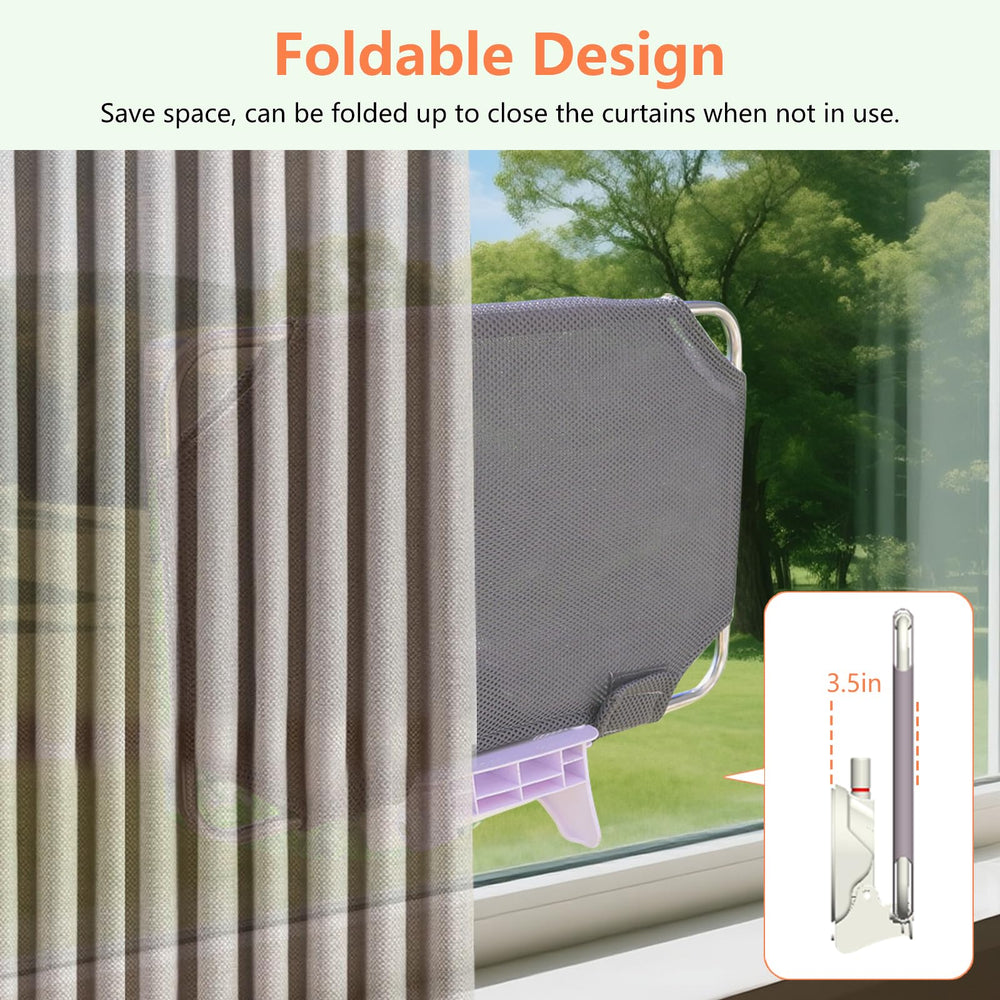 youmtool housse chat fenêtre respirante pour confort durable