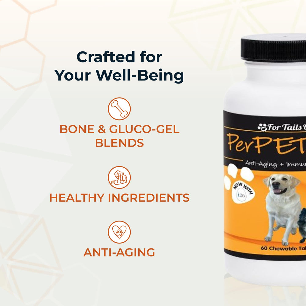 Confort articulaire chez le chien grâce à Perpetual Plus.