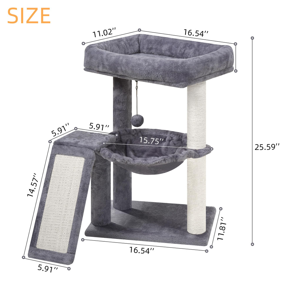 YOUPETSER poteau-gratte sisal durable protège vos canapés