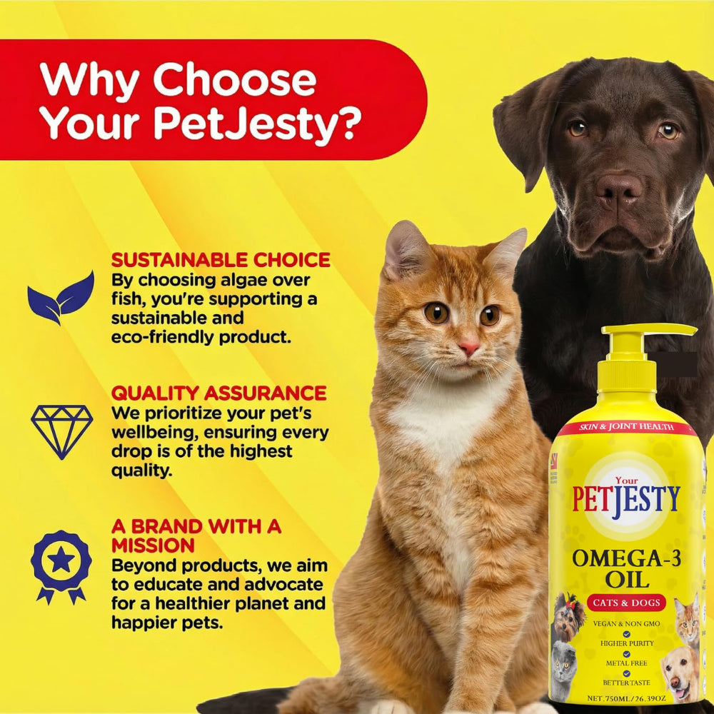 Your Petjesty huile omega-3 dose facile et pratique