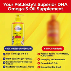 Your Petjesty huile omega-3 EPA et DHA pour le bien-être général