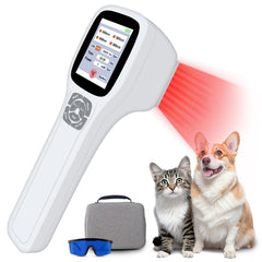 Yoveck thérapie au laser en main, prise en main facile pour usage domestique.