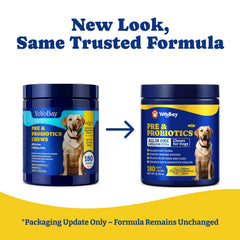 YoYoBay Probiotiques chien – ingrédients prébiotiques et enzymes inclus.