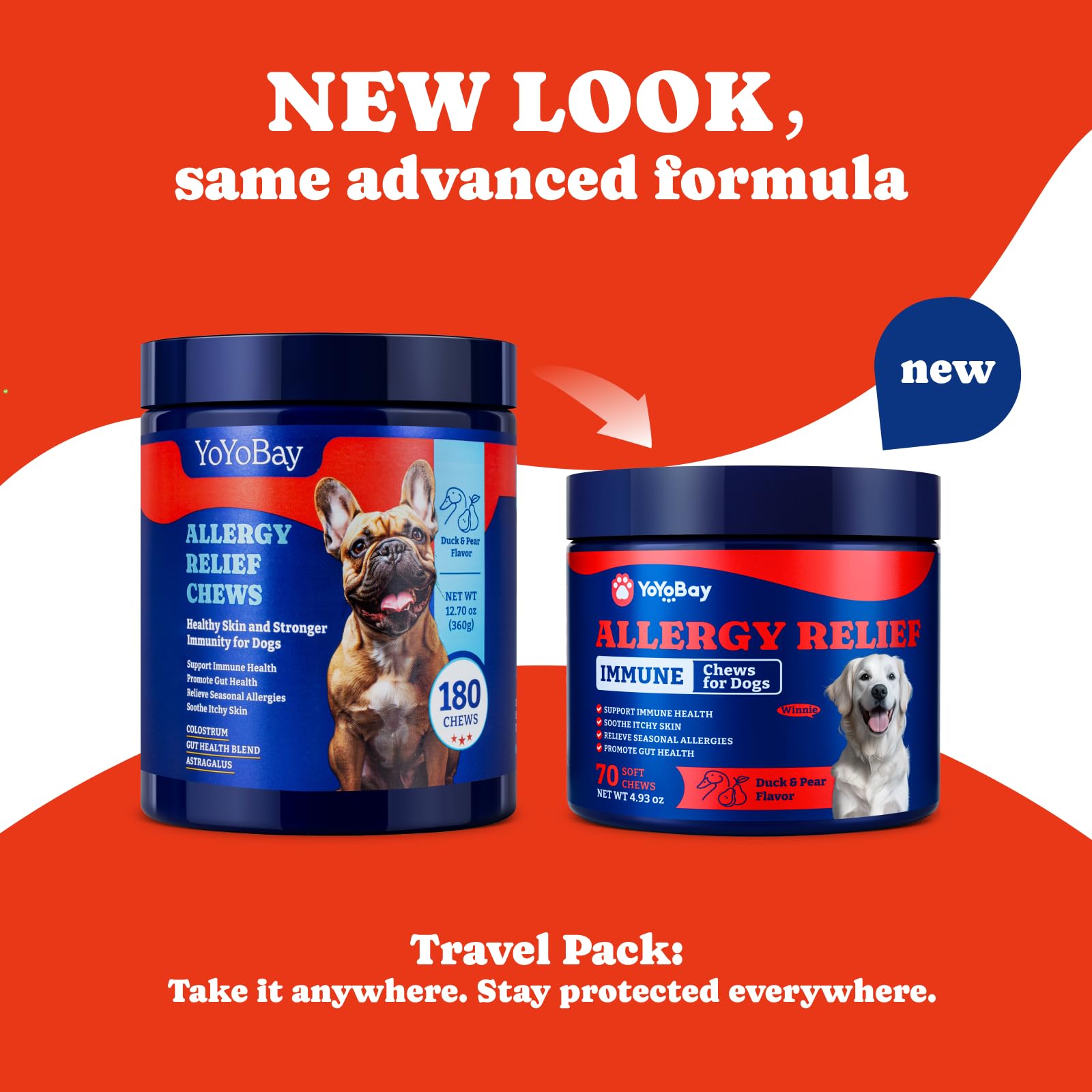 YoYoBay friandises chien texture douce pour peau saine et meilleure digestion.