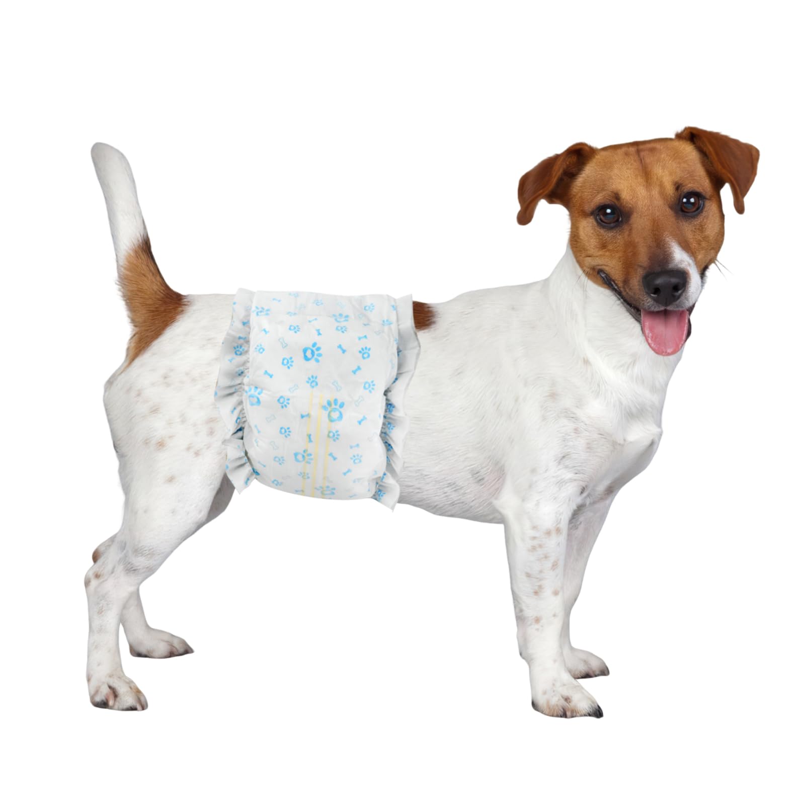 Ypfyed couches jetables pour chiens mâles, pack 96, pratique pour l'entraînement.