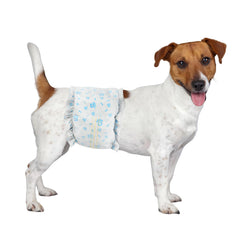 Ypfyed couches jetables pour chiens mâles, pack 96, pratique pour l'entraînement.