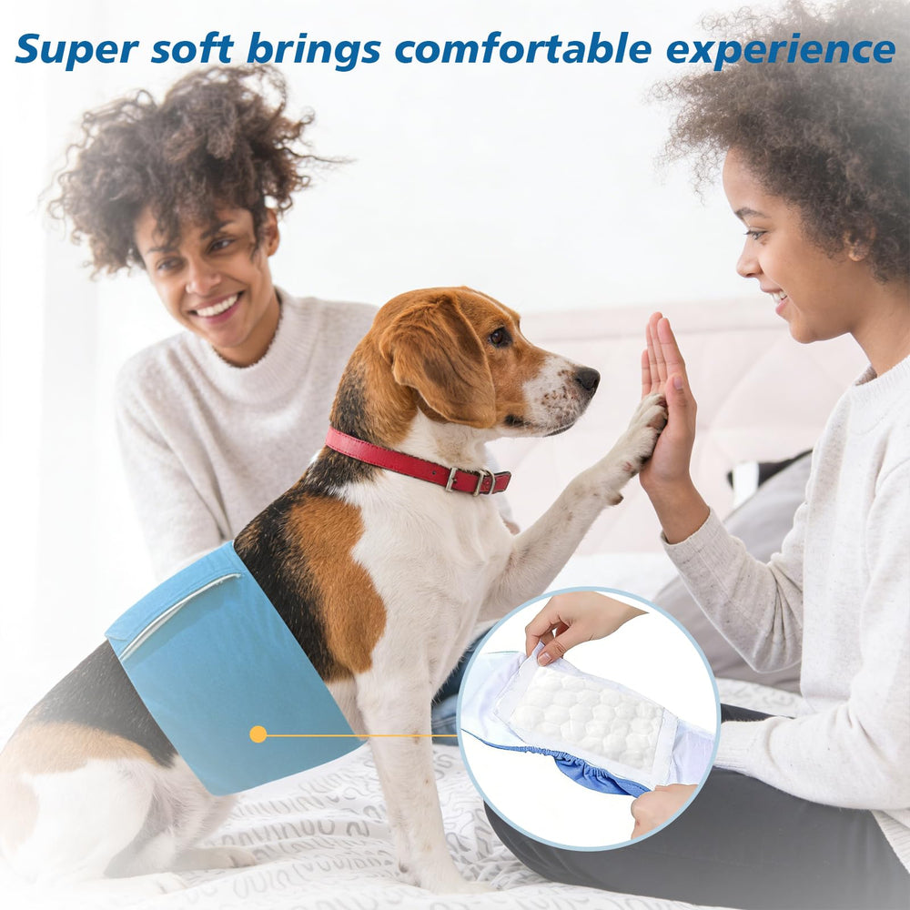 Liner doux Ypfyed pour chien, propreté durable à domicile et en voiture.
