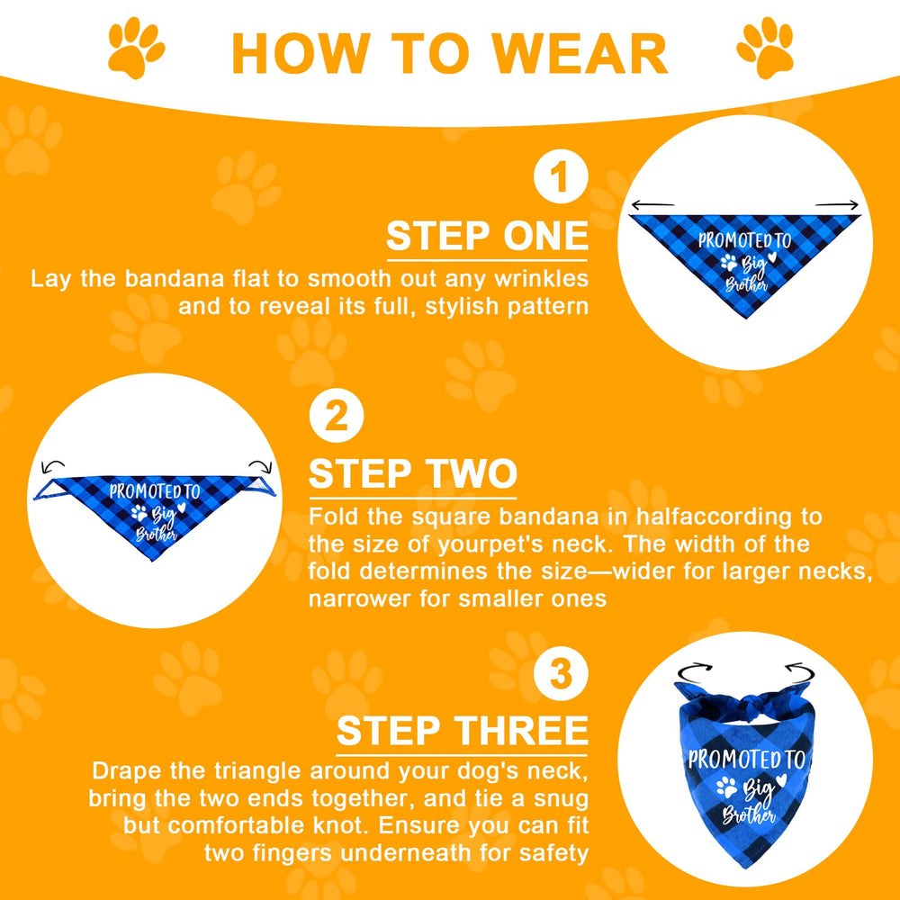 Bandana lavable pour chien YROVWENQ, réutilisable et pratique.