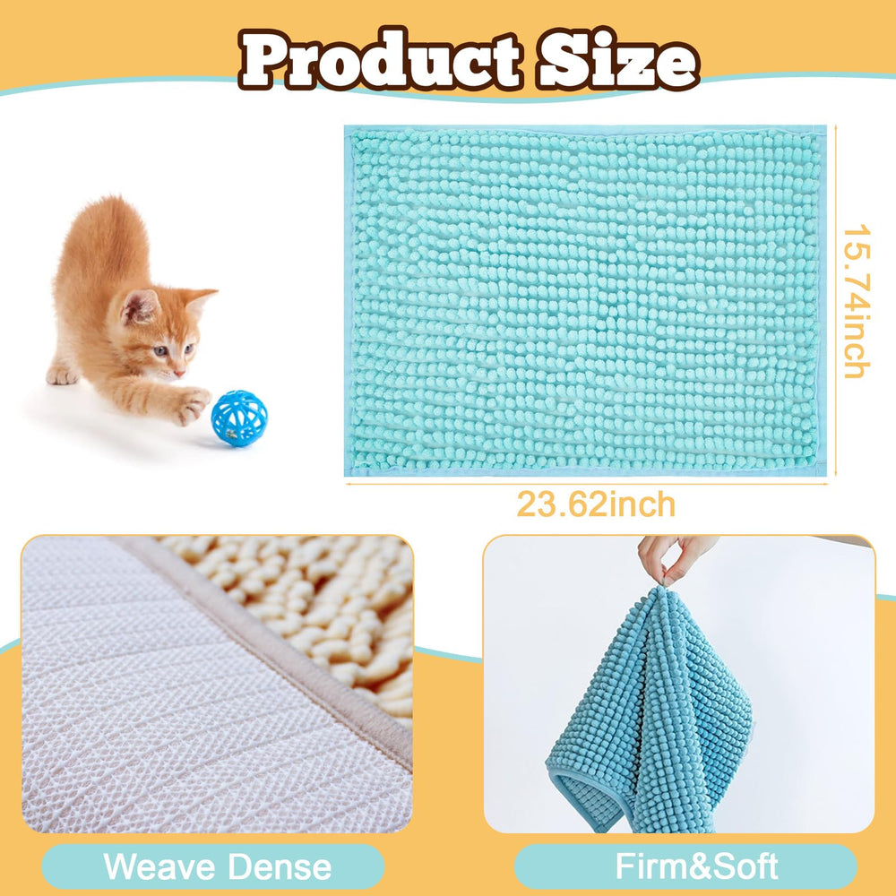 Protection de cage Ysglory 24x16, tapis reste à plat.