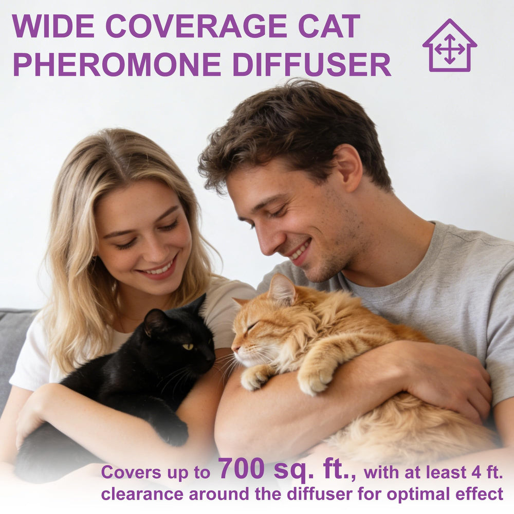Diffuseur sans odeur YTCX.Tech pour chats, formule sûre et adaptée à tous les âges.