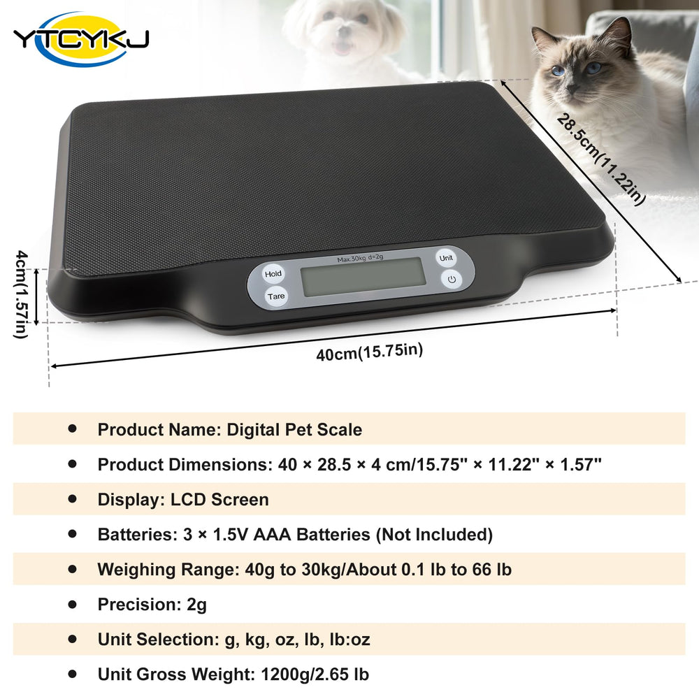 Affichage LED clair de la balance YTCYKJ.