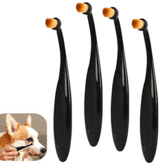Brosse applicateur pro YTRUOYI pour animaux, prise en main précise autour des yeux.