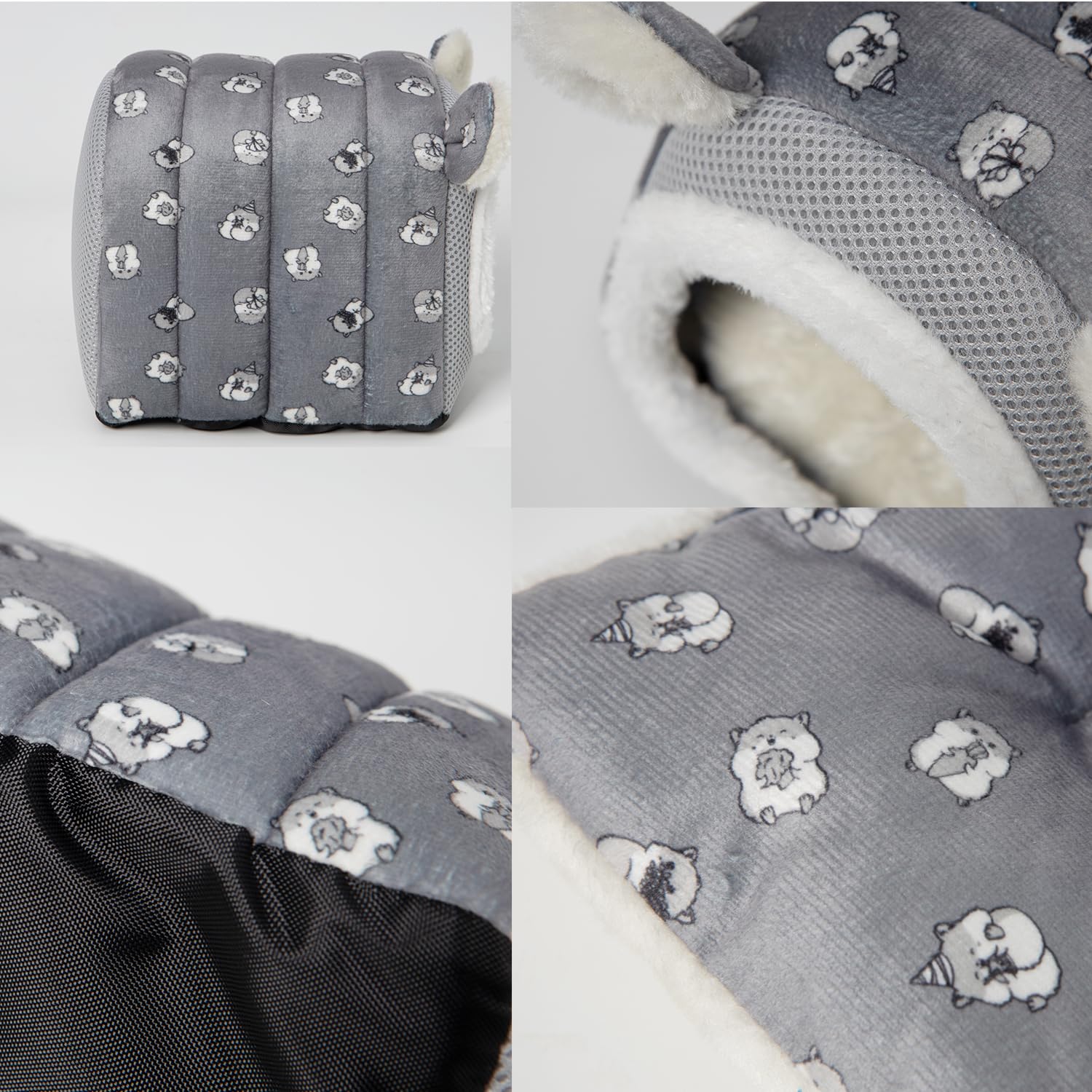 YUANST Anti-glisse-gris: base stable pour des nuits calmes