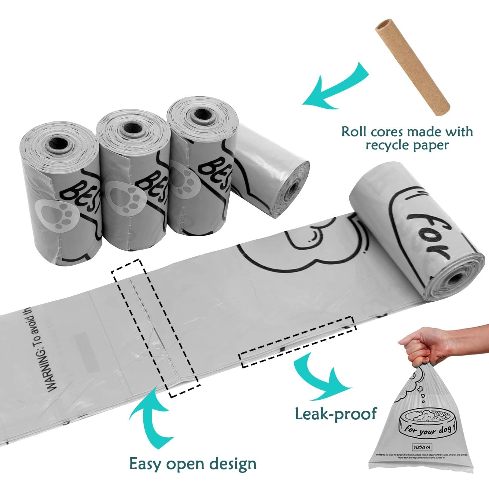 Carabine en aluminium anti-perte avec verrouillage sécurisé.