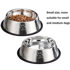 Deux gamelles YUDANSI pour nourriture et eau, rangement pratique.