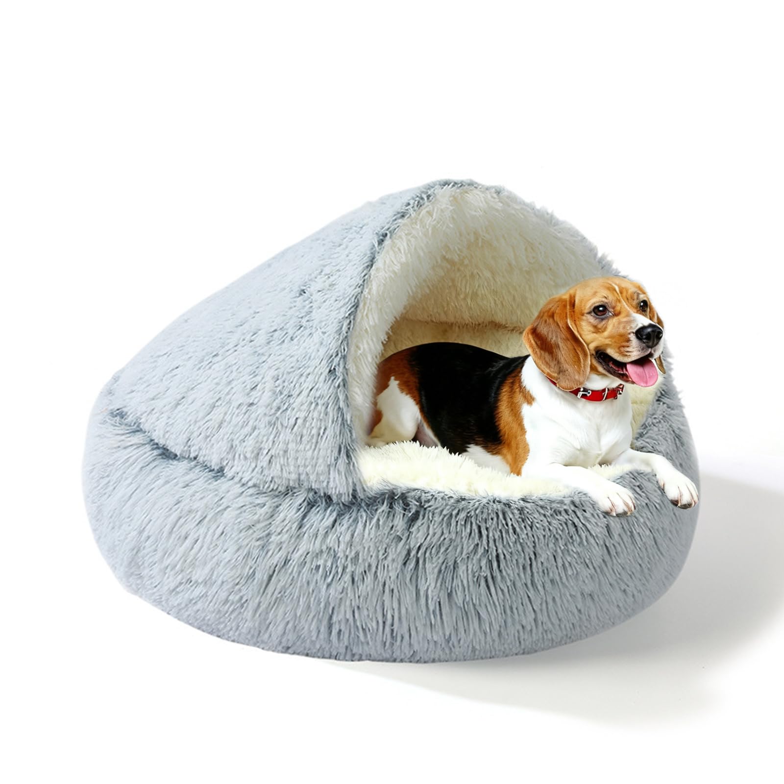 YUDANSI lit-chien cave 32x32, repos sûr et cosy.
