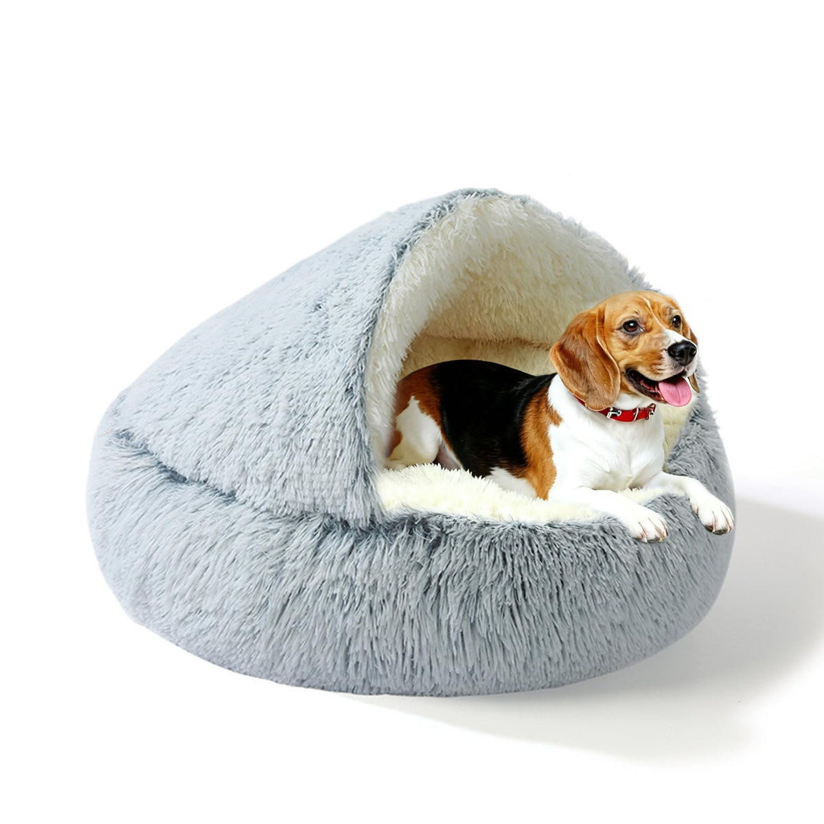 YUDANSI lit-chien cave 32x32, repos sûr et cosy.