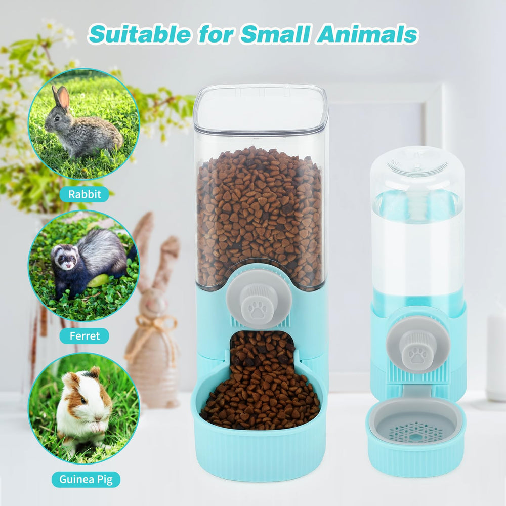 YUEPET design suspendu pour cage, accès pratique à l'alimentation.