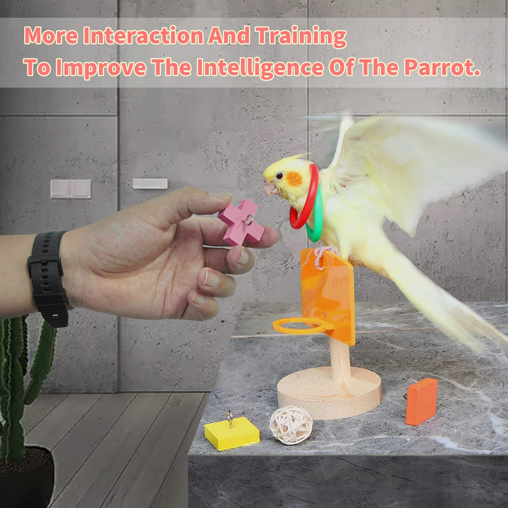 Jouet sepak-takraw pour oiseaux YUESUO, divertissement actif.
