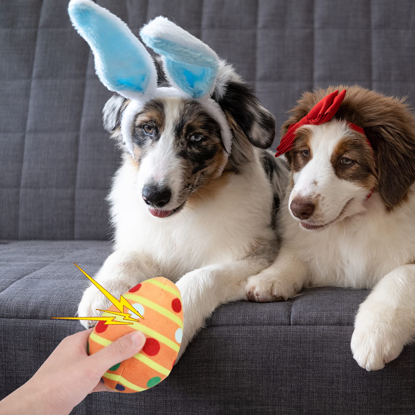 YUEPET lot jouets paques chien cadeau parfait