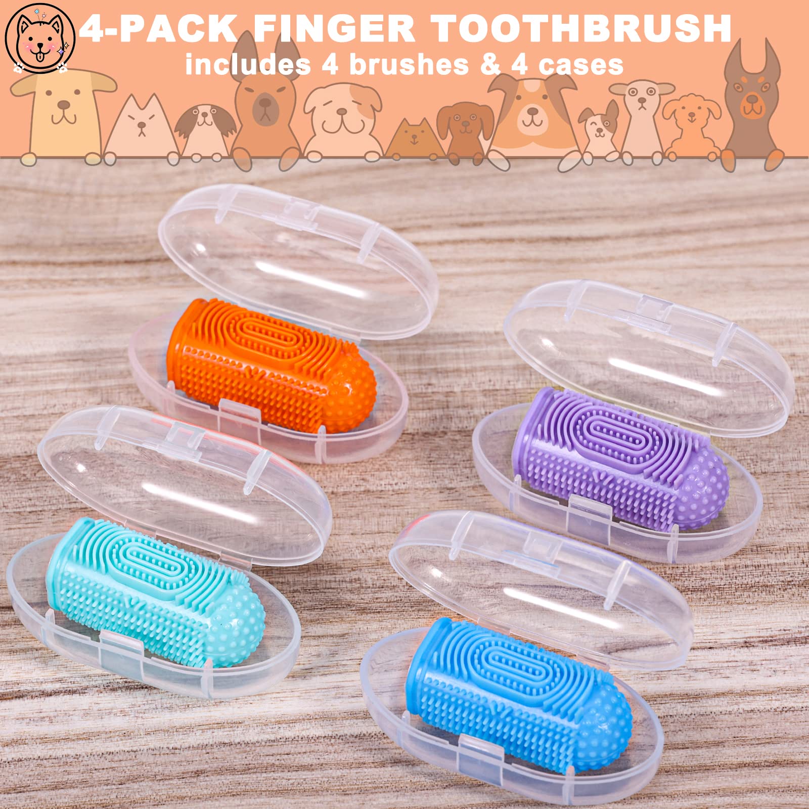 Silicone alimentaire résistant et durable, brosse YUEYUEJIA pour dents et gencives.