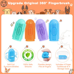 Brosse YUEYUEJIA en silicone doux pour chien s'adapte facilement aux contours.