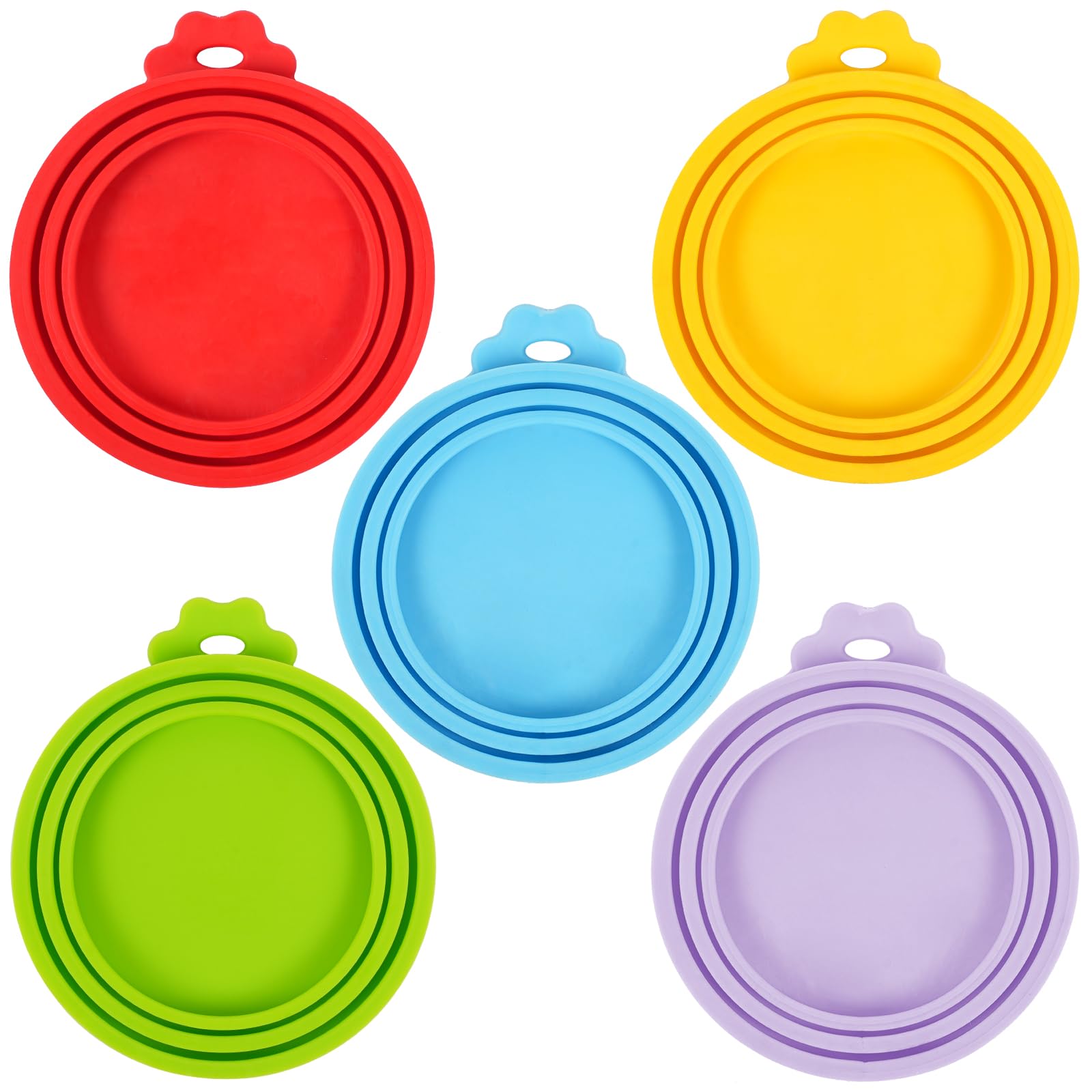 Couvercle YUEZHOUYB 65 mm pour boîtes d'aliments pour animaux, ajuste et scelle.