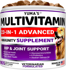 Bouchées YUMA'S 23-en-1 pour le bien être général du chien