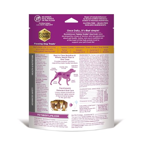 Yummy Combs : conditionnement 9 unite, idéal pour suivre l'évolution dentaire.
