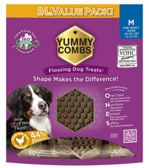 Yummy Combs – forme nid d abeille, nettoyage dentaire à 360°.