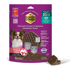 Yummy Combs – paquet dentaire chien petit, démarrage d’hygiène bucco-dentaire.