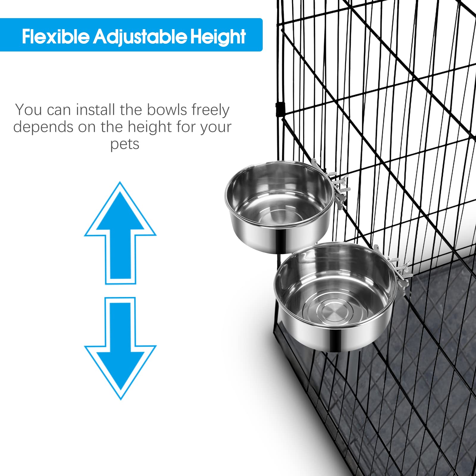 Bol inox durable Yummy Sam, résistant et sans odeur.