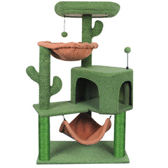 YUNIQUE Arbre à chats – base stable pour jeu sûr.