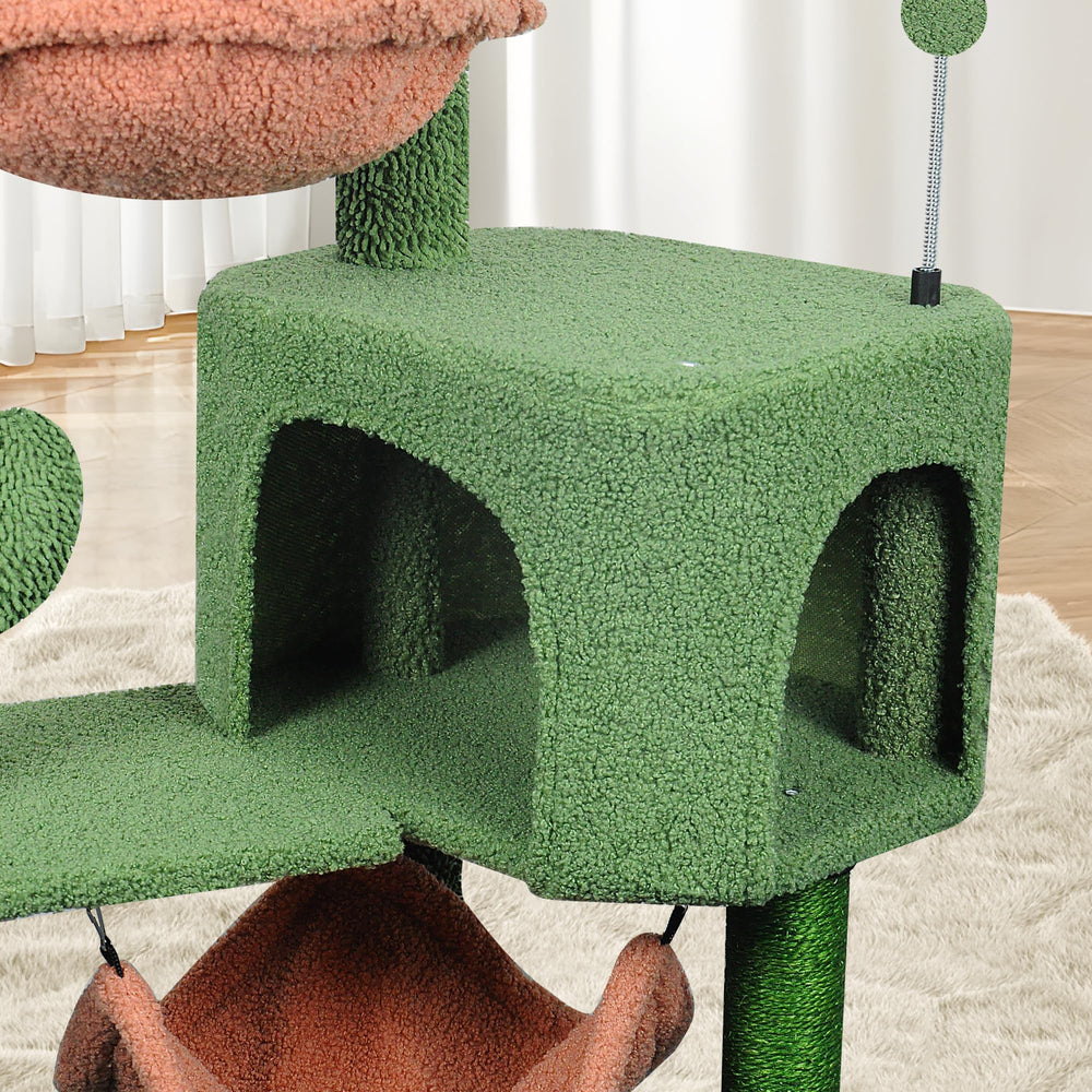 YUNIQUE Arbre à chats – poutres en sisal durables pour griffades.